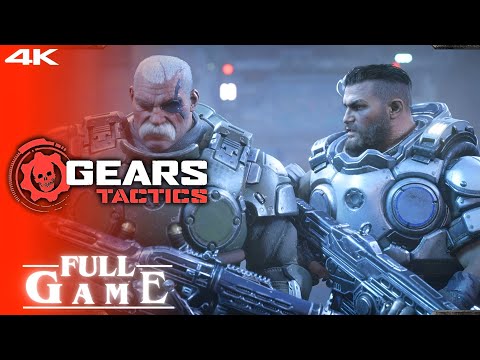GEARS TACTICS Gameplay Walkthrough FULL GAME - No Commentary [4K] All Cutscenes