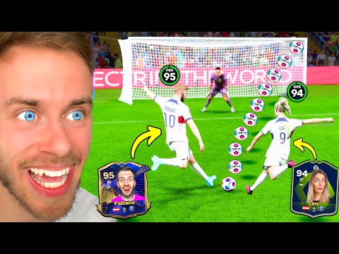 Wir haben FABIANO und LENI in FC 24 erstellt... 👀⚽️