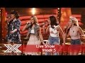 4 Of Diamonds sparkle with Wilson Phillips’ Hold On | Live Shows Week 5 | The X Factor UK 2016