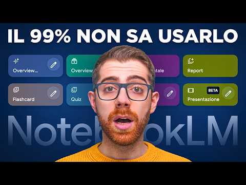 NotebookLM – Tutto ciò che devi sapere per passare da ZERO a ESPERTO!
