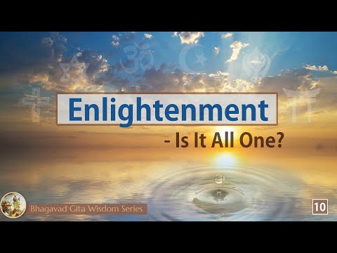 Enlightenment - Is It All One?