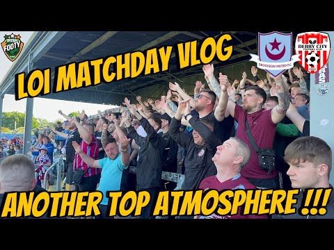 Drogheda United 1-1 Derry City | MATCHDAY VLOG | LATE EQUALISER DRAMA! 🔥
