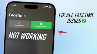 FaceTime Not Working On iPhone Fixed in 3 Minutes!