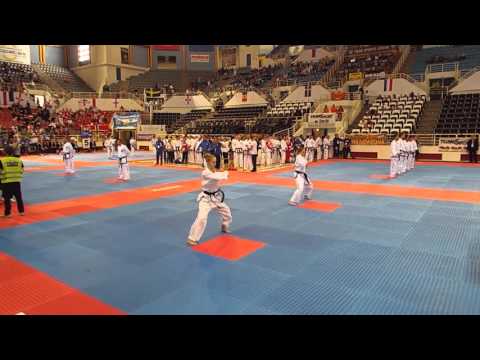 Iuliia Sredniakova (RUS) v Katerina Kolarova (CZE) -  Female I Dan Pattern Final