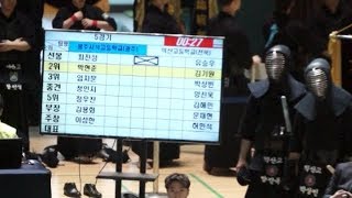 2019 전국 춘계 중고등학교검도대회 고등부 단체전 서석고 VS 익산고 2위~주장