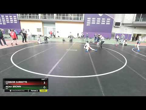 106 Lbs Champ. Round 2 - Noah Brown, MO Vs Connor Surrette, MN 9611