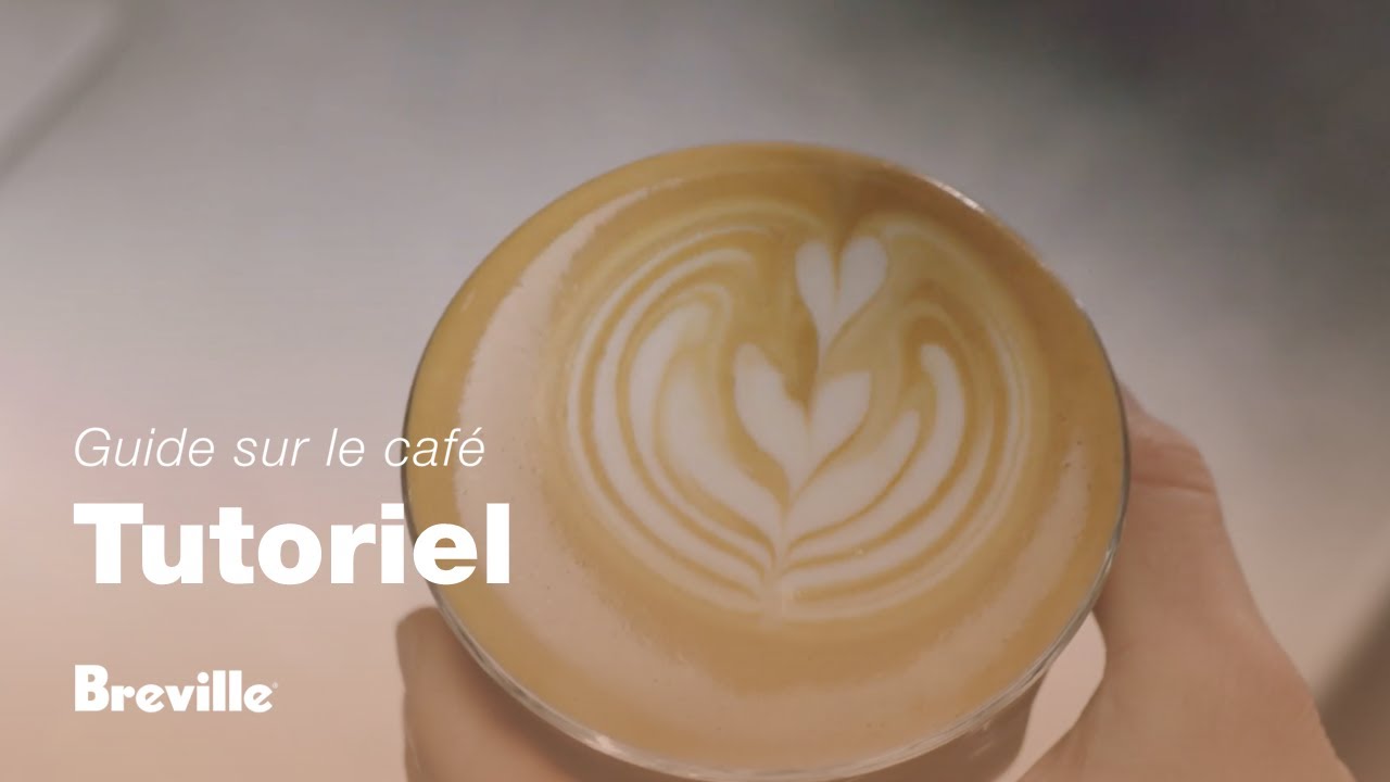 Guide didactique du café Breville - Comment créer de l’art latté : la tulipe et la rosette
