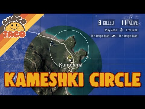 Crazy Kameshki Circle w/ Random Duo - chocoTaco PUBG Gameplay