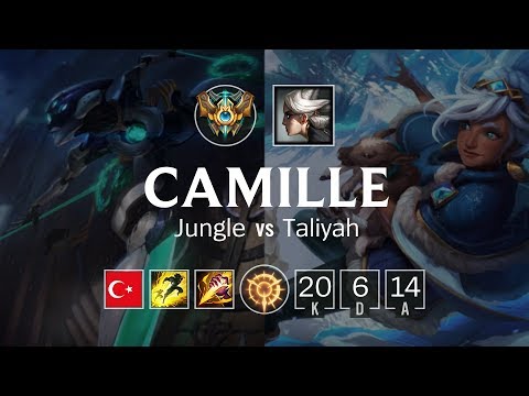Camille Jungle vs Taliyah - TR Challenger Patch 8.20