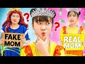 Fake Poor Mom Vs Real Rich Mom! - Funny Stories About Baby Doll Family