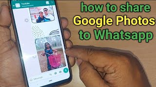 how to share Google photos picture to whatsapp
