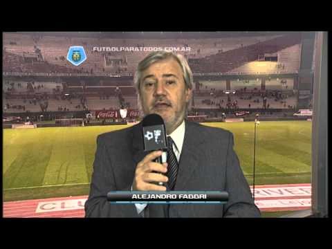 El análisis de Alejandro Fabbri. River 3 - Racing 2. Fecha 17. Torneo Final 2014. FPT