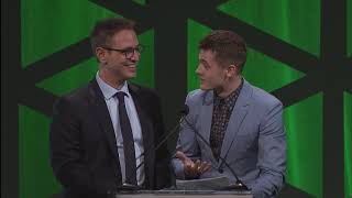 Honorees Greg Berlanti & Robbie Rogers - 49th Anniversary Gala Vanguard Awards video