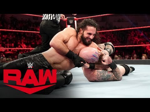 Viking Raiders vs. Seth Rollins & Buddy Murphy – Raw Tag Title Match: Raw, Jan. 20, 2020