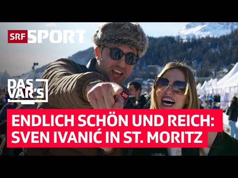 Sven Ivanić at the White Turf horse race in St. Moritz: "The VAR's" Episode 45 | SRF Sport