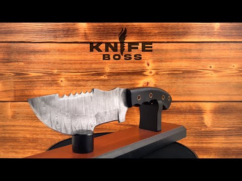 KnifeBoss tracker knife Bush Man Micarta