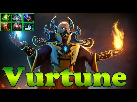 Dota 2 - Vurtune Pro Invoker China Vol 34 - Pub Match Gameplay
