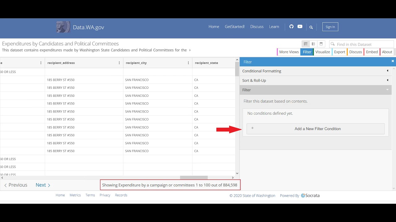 USING OPEN DATA -- Video I