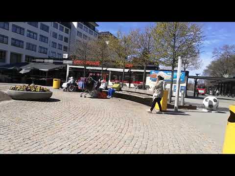 Fountain at Solna Centrum, Stockholm 20170513