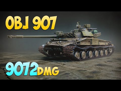 Obj 907 - 9 Frags 9K Damage - Devastation! - World Of Tanks