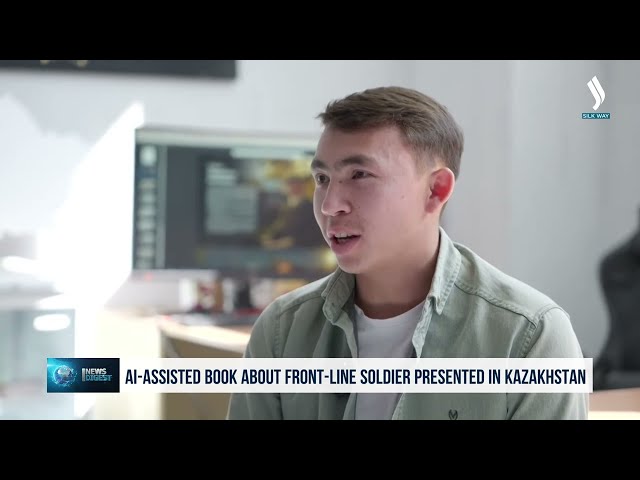 AI-assisted book about front-line soldier presented in Kazakhstan