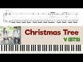 V (BTS) - Christmas Tree (그 해 우리는, Our Beloved Summer OST) | Piano Tutorial | Sheet Music (피아노악보)