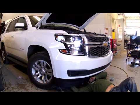 Chevy Tahoe 2016 Front Bumper Installation