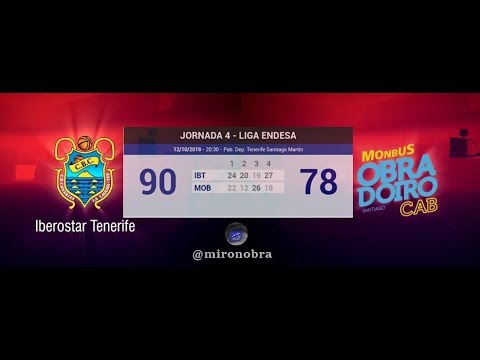 J4 T-19/20 Iberostar Tenerife (1-2) VS Monbus Obradoiro (1-2)