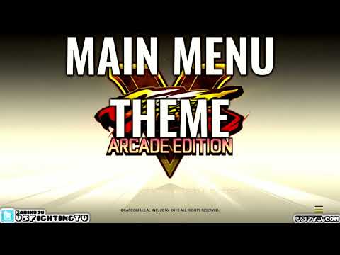 SFV: ARCADE EDITION - Main Menu Theme (full version)
