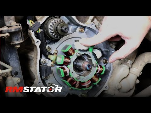How To Install A Stator For Polaris 1997-2001 500 cc ATVs # 3085561 3086821 RM01007 Instructions