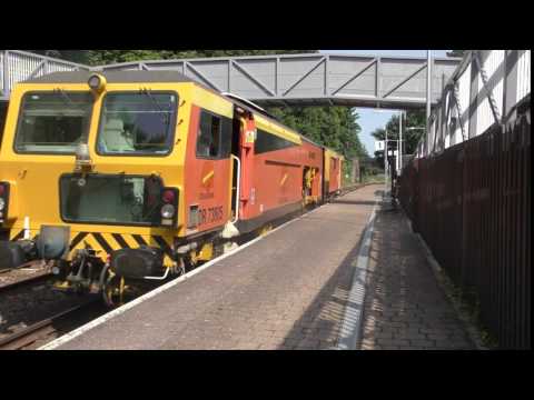 **MEGA TONES** Colas Rail DR73805 passing Ivybridge with a 10tone horn 20-06-17 (HD)