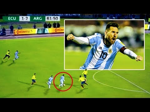 Ecuador vs Argentina 1-3 - All Goals & Extended Highlights-2018World Cup Qualifiers 10/10/2017