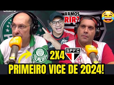 VAMOS RIR? REAÇÕES DA ENERGIA 97 - SÃO PAULO CAMPEÃO! PALMEIRAS 2X4 SÃO PAULO