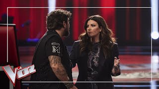 Antonio Orozco demuestra su cariño a Laura Pausini | Momentos | La Voz Antena 3 2020