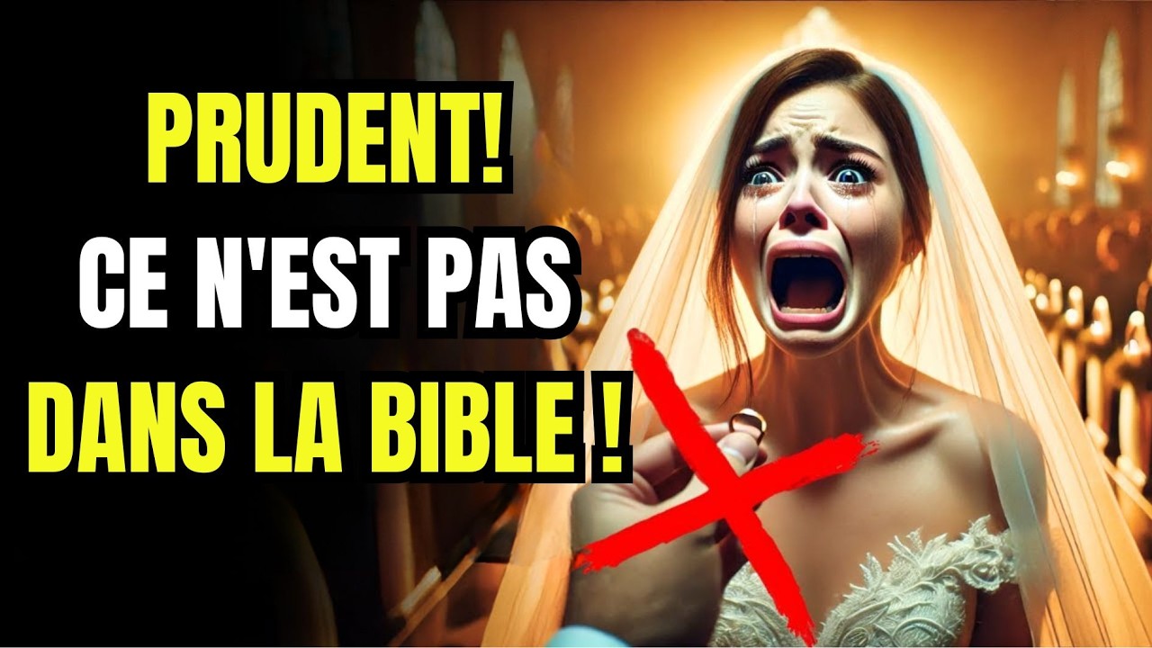 5 traditions que vous croyez bibliques, mais qui n'ont jamais été dans la Bible