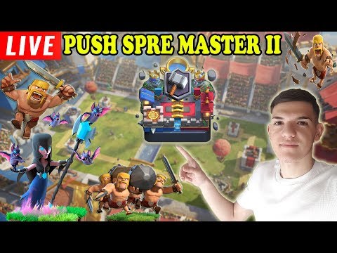 🔴[LIVE] FACEM PUSH SPRE MASTER 2 SI JUCAM LA GRAND CHALLENGE! Clash Royale Romania