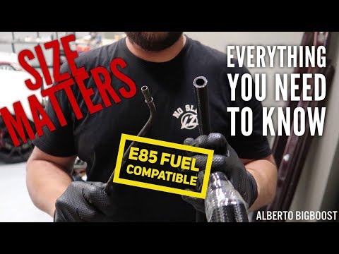 1000HP E85 LINES FUEL RAIL AND INJECTORS DIY DETAILED
