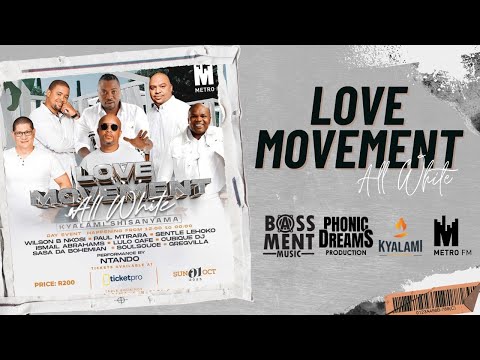 LULO CAFE, LIVE - LOVE MOVEMENT ALL WHITE (METRO FM)