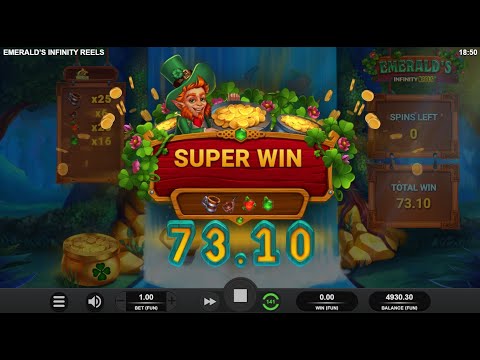 Emeralds Infinity Reels gameplay video