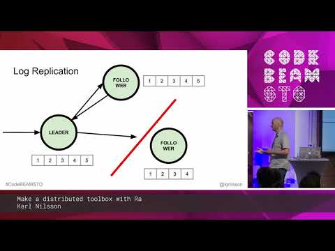 Karl Nilsson - Make a distributed toolbox with Ra | Code BEAM STO 19
