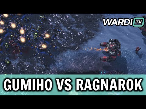 GuMiho vs RagnaroK - UNBELIEVABLY CLOSE MECH VS ZERG GAME! (TvZ)