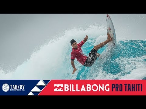 Medina vs. Andino vs. Wilkinson - Round Four, Heat 2 - Billabong Pro Tahiti 2017