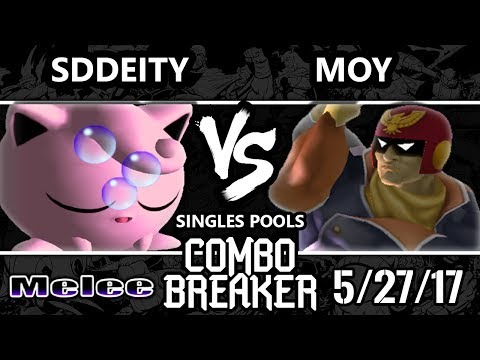 Combo Breaker 2017 Smash Melee - SDDeity (Jigglypuff) vs Marriot | Moy (Captain Falcon) - SSBM