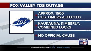 TDS working to restore service after outage, cause unknown at this time