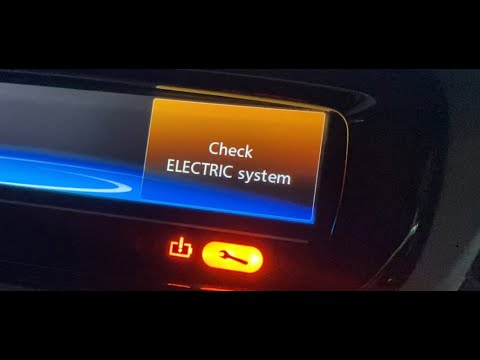 DF027 FAHRWASSERPUMPENBEFEHL RENAULT ZOE ÜBERPRÜFEN SIE DIE ELEKTRISCHE SYSTEMMELDUNG, SICHERUNGS...