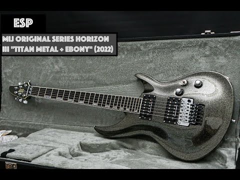 ESP MIJ Original Series Horizon III "Twinkle pink + Ebony" (2024) image 21