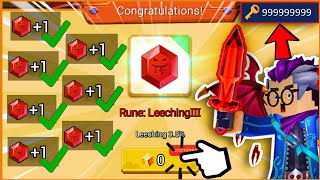 HOW TO GET MAX LEECHING!!  - Blockman Go Bedwars