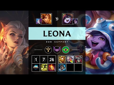Leona Support vs Lulu - BR Master Patch 25.17