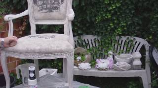 Aus Alt mach Neu - Einen alten Stuhl in shabby chic umgestalten
