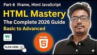 HTML Iframe with JavaScript | Load Dynamic Content Using JS | HTML Mastery Part-6